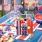 4th of July Tiered Tray Decorations, 3 Pcs Patriotic Wooden Block Set – Red White & Blue Memorial Day, Independence Day, Veterans Day Tabletop Centerpieces for Home & Office